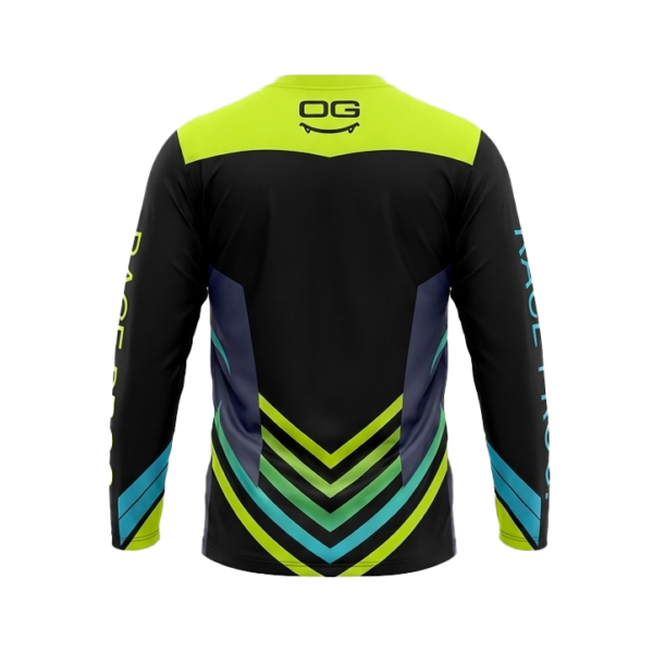 Off road jersey green rio og back