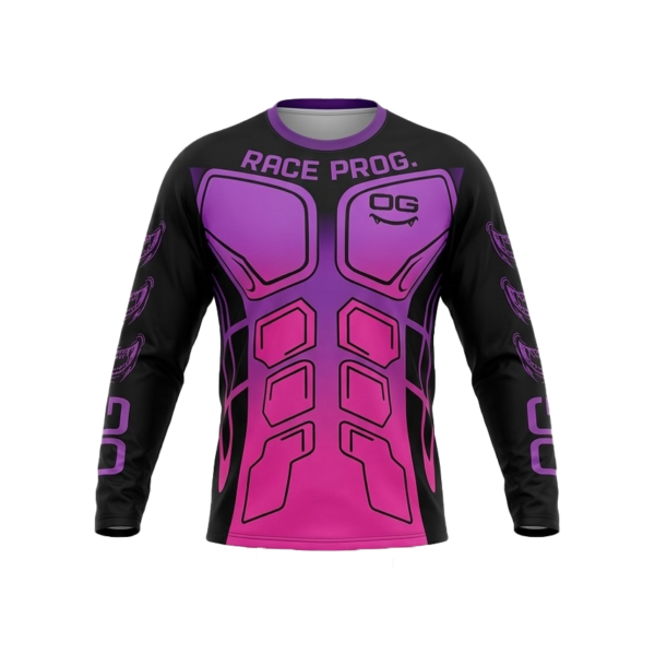 Off road jersey purple armor og front