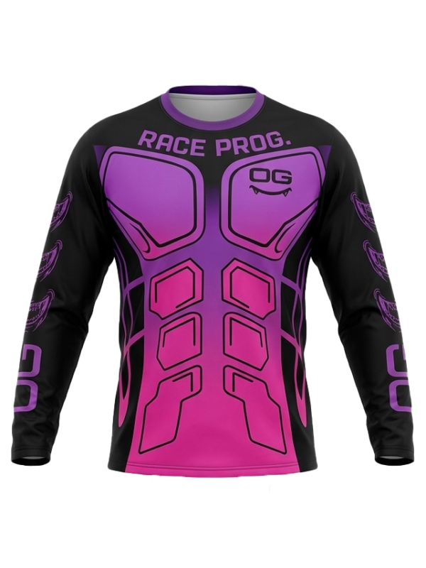 purple jersey front Off road jersey purple armor og front