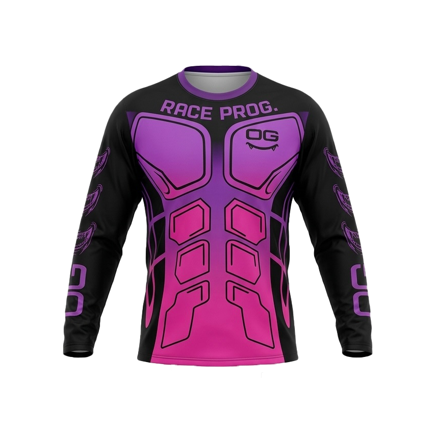 Off road jersey purple armor og front