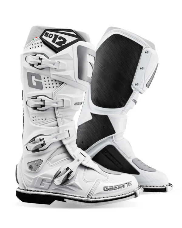 Gaerne SG12 WHITE  Motocross Boots Size – Euro 42